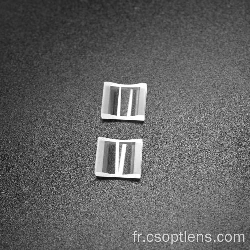 Lentille cylindrique à revêtement AR en verre optique H-K9L